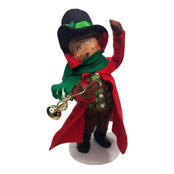 2016 Annalee10" CAROLING DAD Posable Caroler Doll